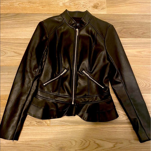 Leather Jacket Guess XS - Picture 1 of 4